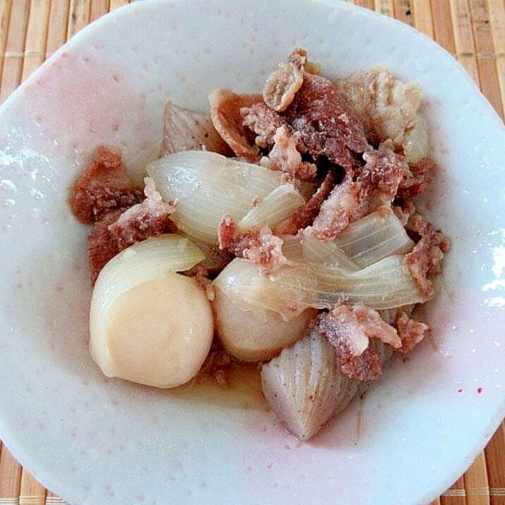 豚肉と里芋の煮物